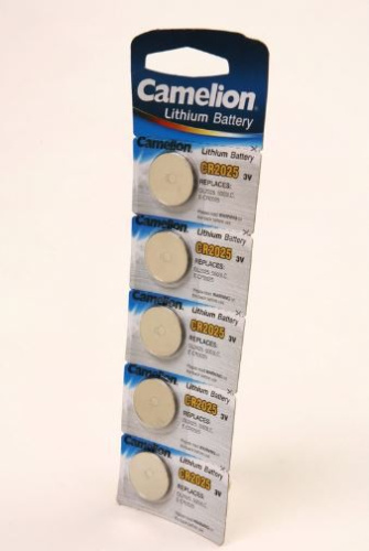 Батарейка Camelion литиевая CR-2025 ( 5шт. на блистере) ЭН-1594