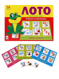 Лото детское Азбука в картинках ИН-6006