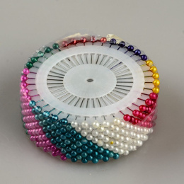 Набор булавок металлических  40шт. на листе 1906