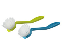 Щетка пластиковая для мытья посуды малая, Колибри цвет в ассортименте Idea М5201