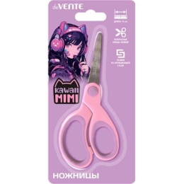 Ножницы 13 см Devente Kawaii Mimi, с закругленными кончиками 8010513