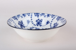 Салатник фарфоровый 150мм/350мл Голубой ситец Коралл ZX2403-6B