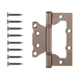 Петля накладная Avers 100х75х2,5-B2-AC медь (бабочка) Avers 24093