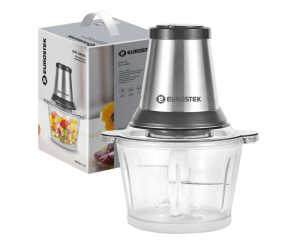 Измельчитель электрический 600Вт, 2л, серебристый Eurostek EMC-GN05G