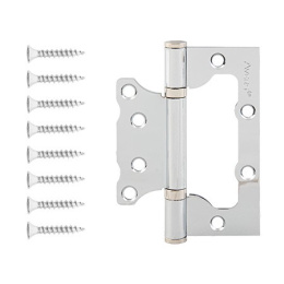 Петля накладная Avers 100х75х2,5-B2-CR хром (бабочка) Avers 24099