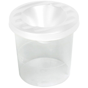 Стакан-непроливайка одно отделение Гамма, белый 10122032