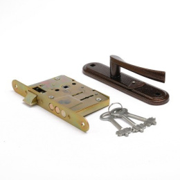 Замок врезной Зенит ЗВ9-4-2, медь Зенит 16110