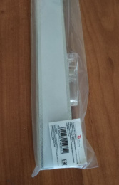 Штора плиссе 120х180см белый (блэкаут) Baizheng BZ-L006WH