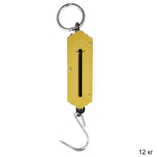 Безмен механический металлический столбик до  12кг B-12/688817