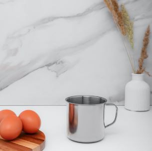 Кружка из нержавеющей стали 0,37л 8см Vetta 832-014