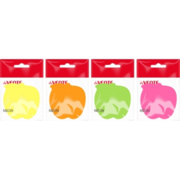 Блок самоклеящийся 70х70 Яблоко неон ассорти  50 листов Devente 2010005