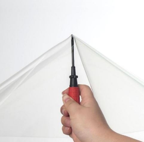 Клеенка столовая силиконовая 0,6х20м 0,8мм прозрачная Baizheng B600-H0.8mm