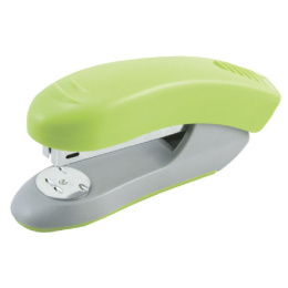 Степлер №24  20 листов Devente Neon, пластиковый, зеленый, в к/к 4142339