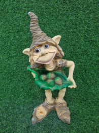 Фигурка садовая из полистоуна Тролль малый 21х17х39см ТулаСад 6143