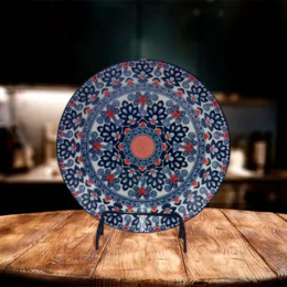 Тарелка керамическая мелкая 200мм Марокко Радужный Дом РД22307