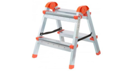 Лестница-стремянка металлическая 2 ступени двухсторонняя Ярус 122402