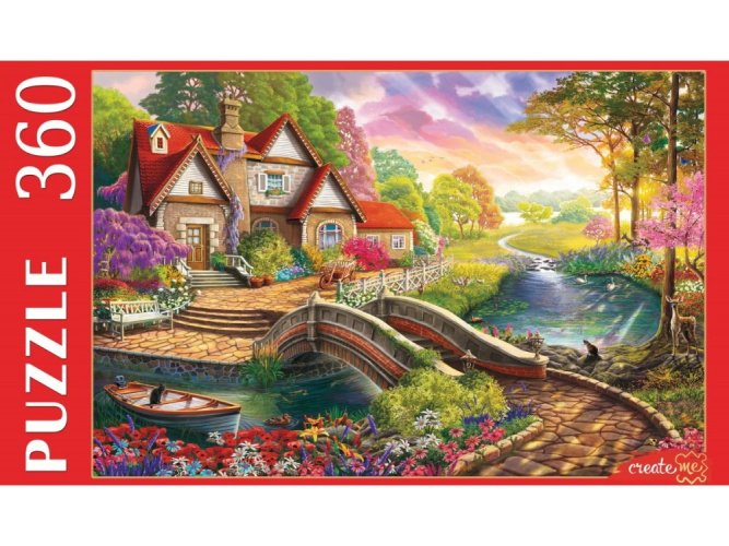 Пазлы  360 элементов Домик мечты ФП360-5647