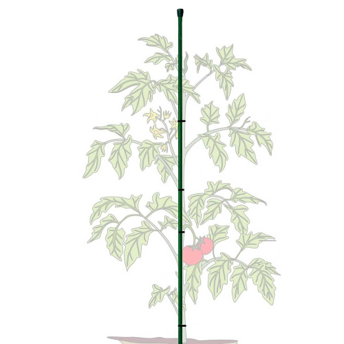 Колышек металлический 1,2м, труба 10мм Садовита