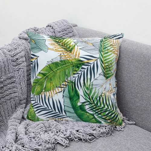 Подушка 40х40см габардин Тропики ДомВелл 