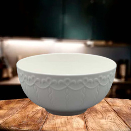 Салатник керамический 110мм Феникс, белый Радужный Дом РД22673