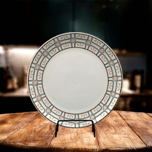 Тарелка керамическая мелкая 270мм Вдохновение Радужный Дом РД21928