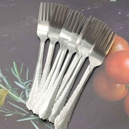 Набор вилок столовых из нержавеющей стали 12шт. Тройка Радужный Дом РД86797
