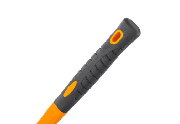 Киянка резиновая 0,450кг фибергласовая ручка, черная резина Sparta 11126