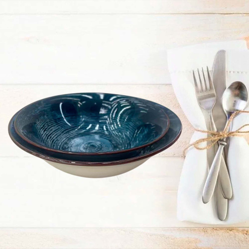 Салатник керамический 200мм Бездна Радужный Дом РД22222