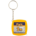 Рулетка-брелок  2м пластиковый корпус Park 007644