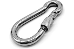 Карабин   5х50 c фиксатором тип D  DIN5299 А4 (АРТ 814594) 5299-50