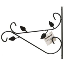 Кронштейн для подвесного кашпо металлический Листок Садовита ES60002