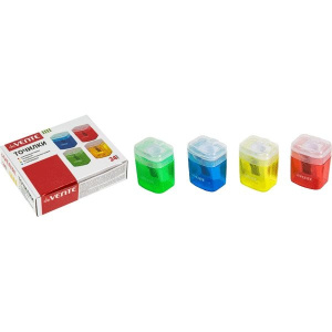 Точилка пластик с контейнером Devente прямоугольная 4071318