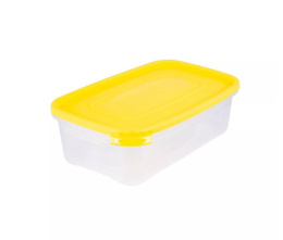 Контейнер для СВЧ пластиковый 0,70л прямоугольный Каскад Полимербыт С540
