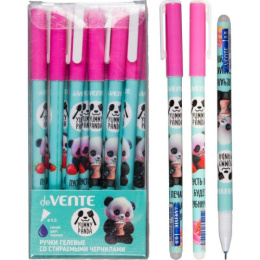 Ручка Пиши-Стирай гелевая Devente Yummy Panda, синяя 0,5мм 5051526