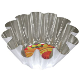 Форма для выпечки жестяная для кекса круглая d- 9см h-3,9см №2 Никис ФКк-2 (Н-42.000.