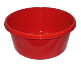 Таз пластиковый круглый  8л цвета в ассортименте Idea М2512