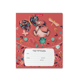 Тетрадь  12 листов клетка ErichKrause Autumn walk 54199