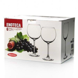 Набор бокалов для вина стеклянных Enoteca 6шт. 630мл, в п/у Pasabahce Бор 44238