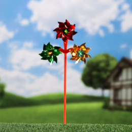 Вертушка Ветерок тройной 18х39см, фольга, в ассортименте Take It Easy 9943810