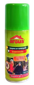 Аэрозоль от клещей 100мл Argus  АR-967