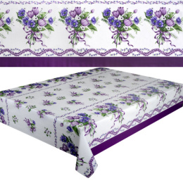 Клеенка столовая на нетканой основе 1,37х20м Grace D8118