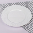 Тарелка стеклокерамическая мелкая 250мм White Pars Opal PO-250P