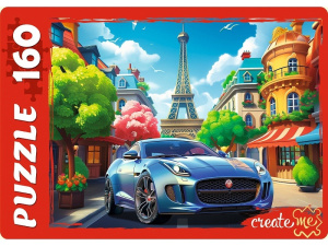 Пазлы  160 элементов Автомобиль в Париже УК160-1987