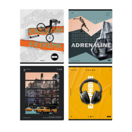 Тетрадь  96 листов BG Adrenalin Т5СК96_ЛС 11950