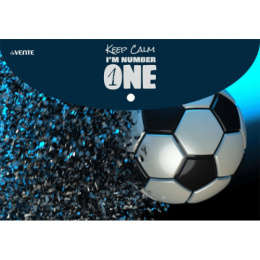 Папка с кнопкой А4 0.15 Devente Namber One 3071075