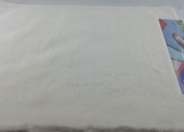 Коврик напольный на резин. основе Меховой  60х 90см, белый Baizheng B755-3