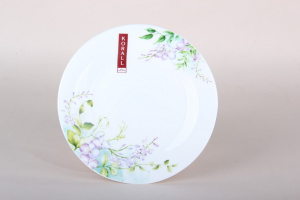 Тарелка стеклокерамическая мелкая 180мм Эвори Коралл LFBP70-H240307