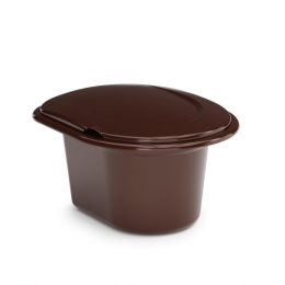 Ведро-туалет пластиковое 10л Мини Альтернатива М3060