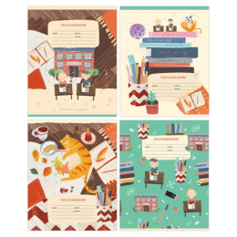 Тетрадь  24 листа П Читательский дневник. BG Клуб книголюбов ДЧ5ск24 11007