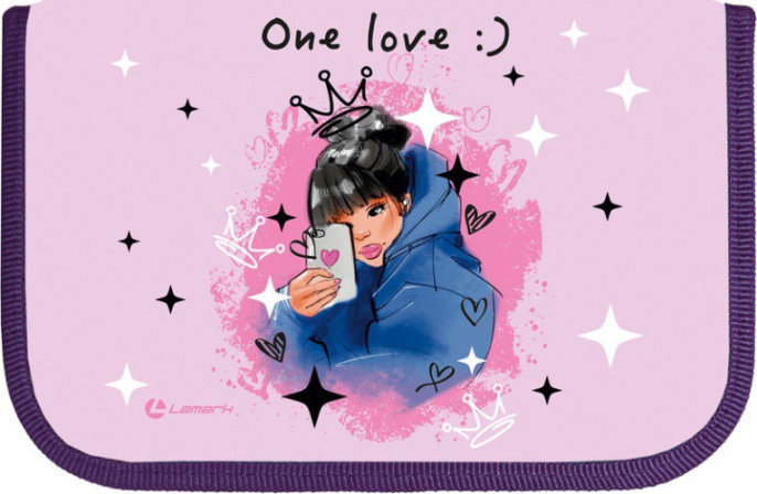 Пенал однокамерный Lamark Smart Content Селфи LAMARK0053 128/715527